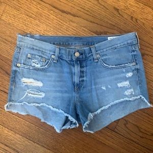 Rag & Bone denim shorts, size 28